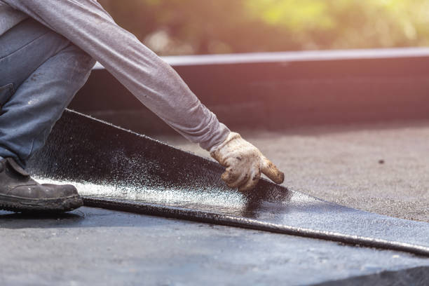 Professional Waterproofing technician working in Mowrystown, OH